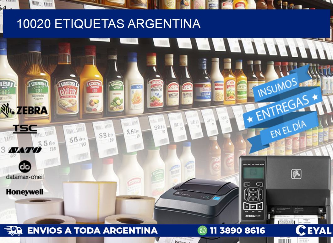 10020 ETIQUETAS ARGENTINA