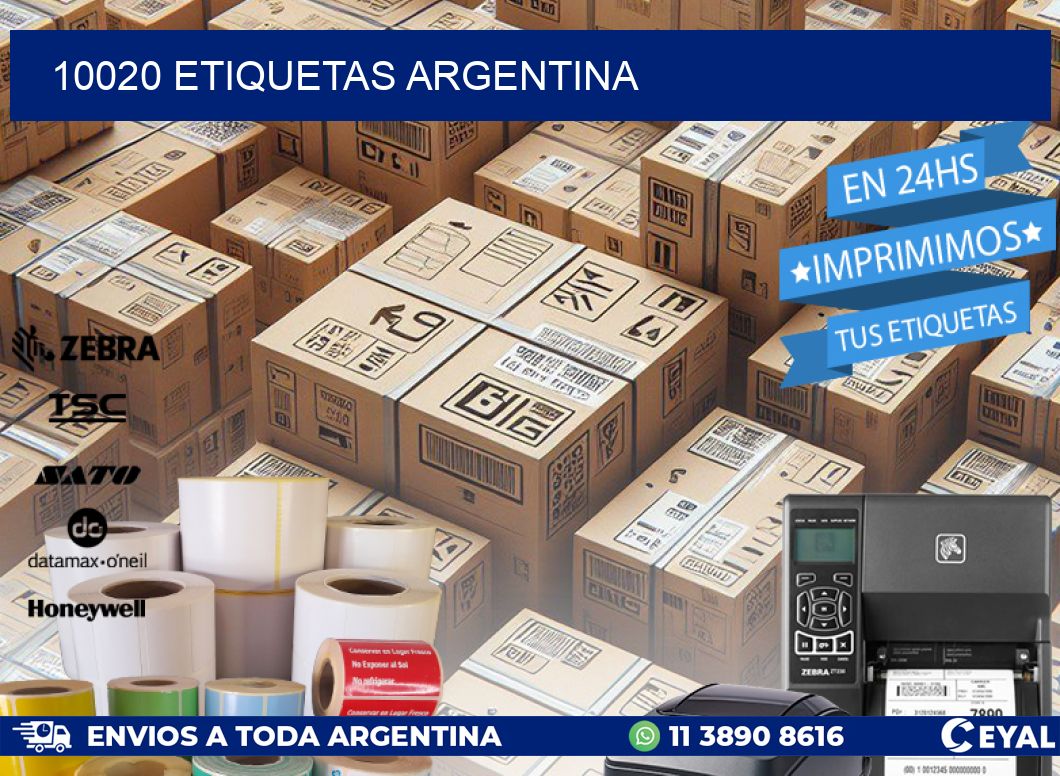 10020 ETIQUETAS ARGENTINA