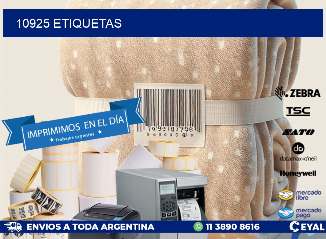 10925 ETIQUETAS