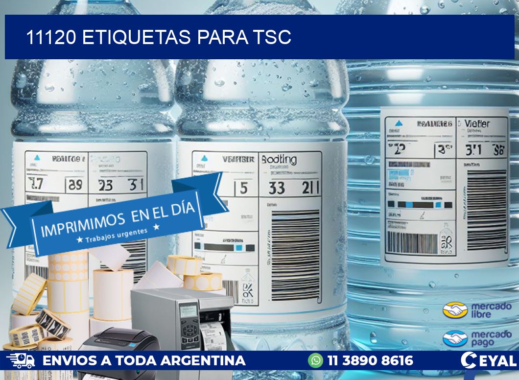 11120 ETIQUETAS PARA TSC