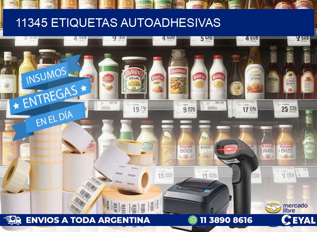 11345 ETIQUETAS AUTOADHESIVAS