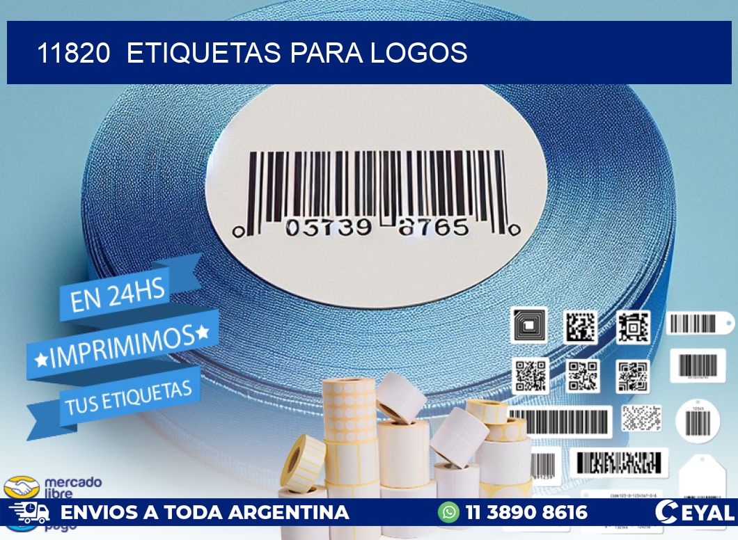 11820  ETIQUETAS PARA LOGOS
