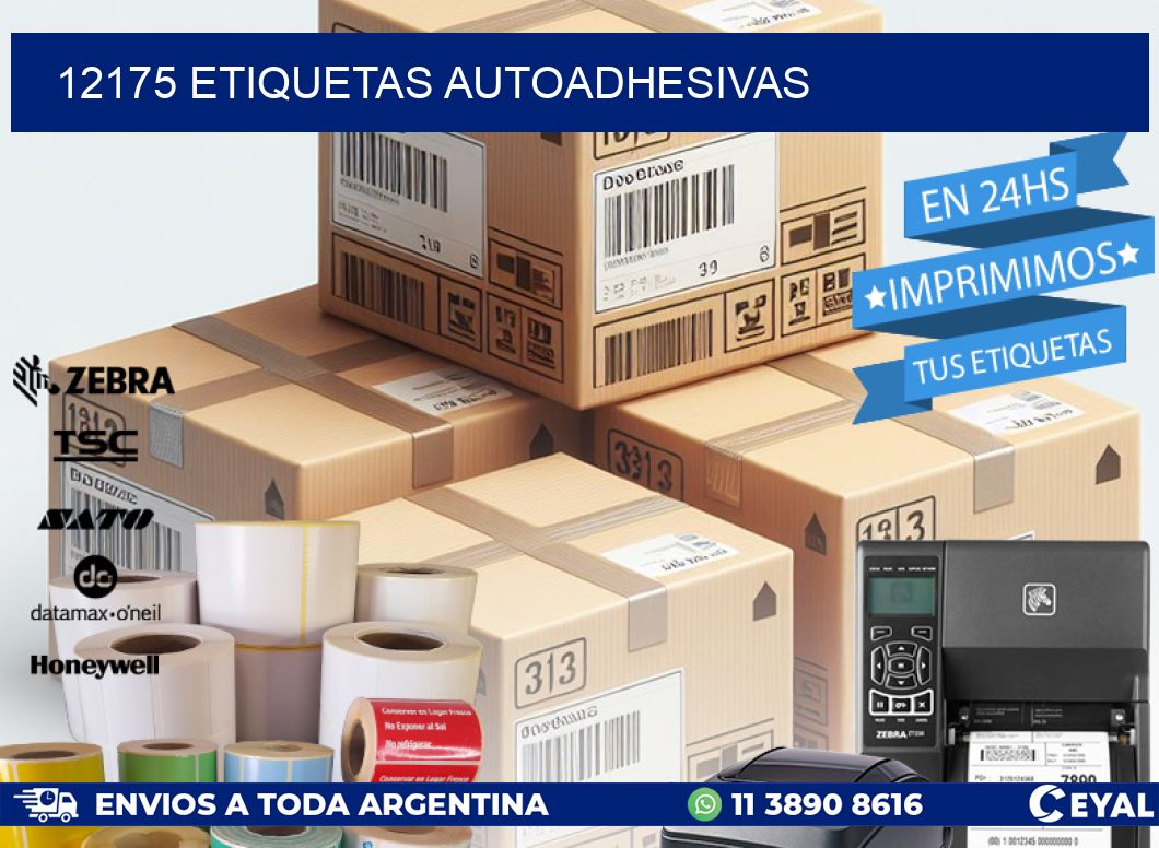 12175 ETIQUETAS AUTOADHESIVAS