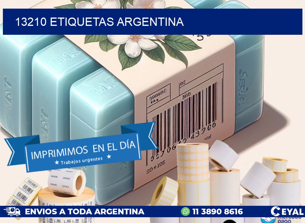 13210 ETIQUETAS ARGENTINA