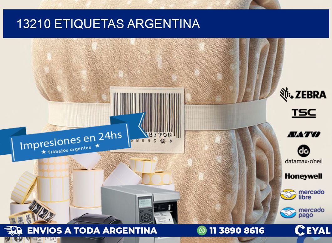 13210 ETIQUETAS ARGENTINA