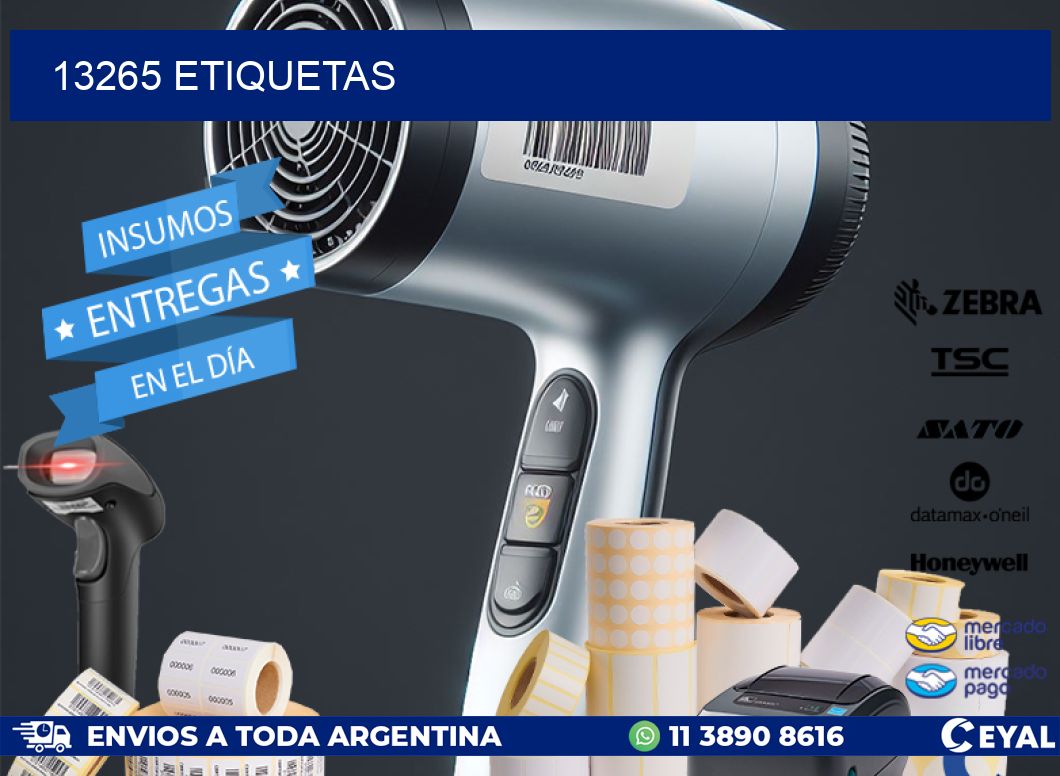 13265 ETIQUETAS