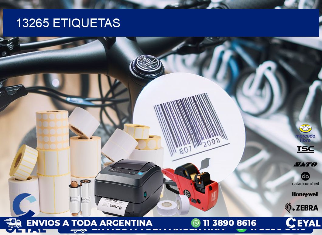 13265 ETIQUETAS