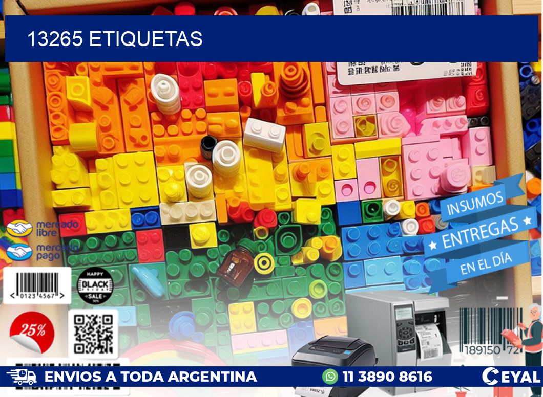 13265 ETIQUETAS