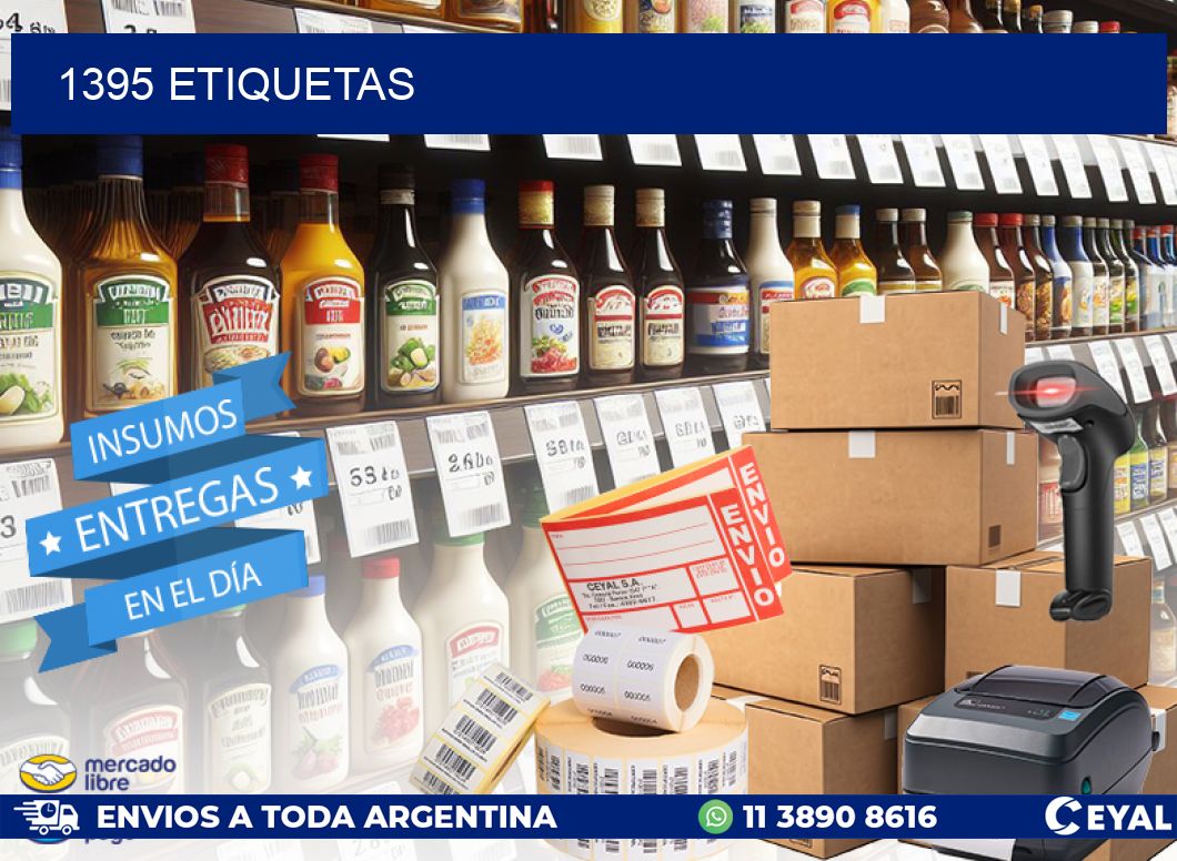 1395 ETIQUETAS