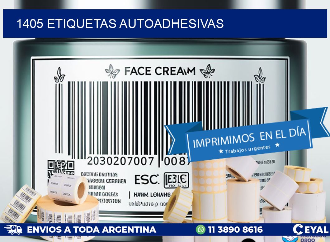 1405 ETIQUETAS AUTOADHESIVAS