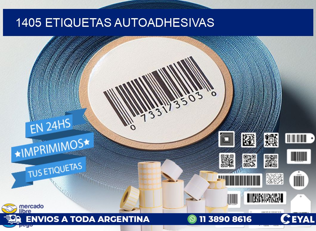 1405 ETIQUETAS AUTOADHESIVAS