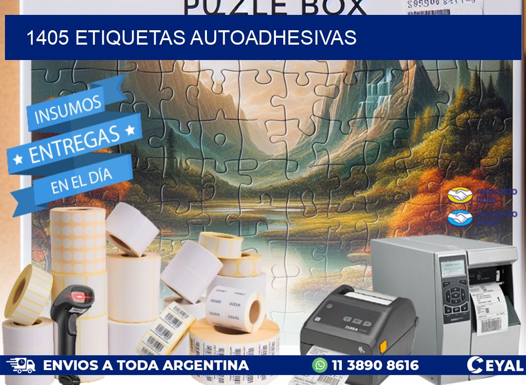 1405 ETIQUETAS AUTOADHESIVAS