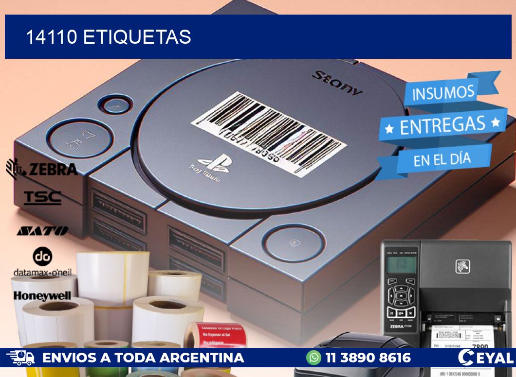 14110 ETIQUETAS