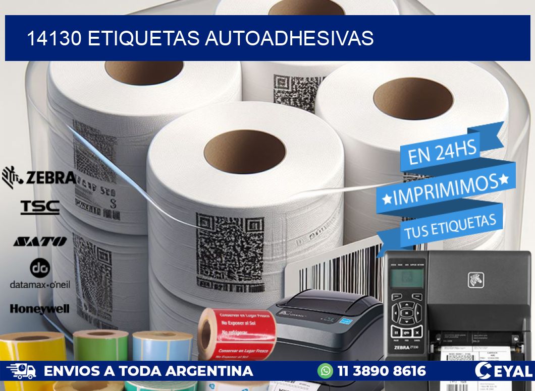 14130 ETIQUETAS AUTOADHESIVAS