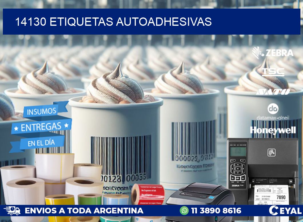 14130 ETIQUETAS AUTOADHESIVAS