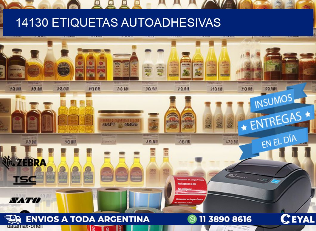 14130 ETIQUETAS AUTOADHESIVAS