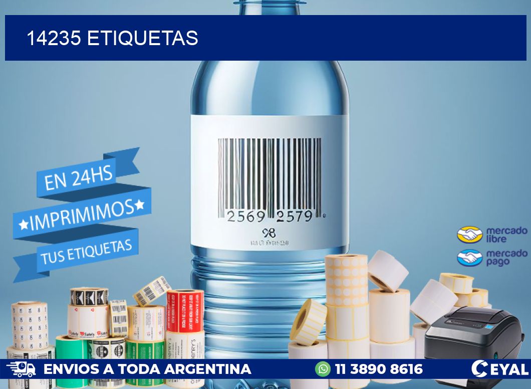 14235 ETIQUETAS