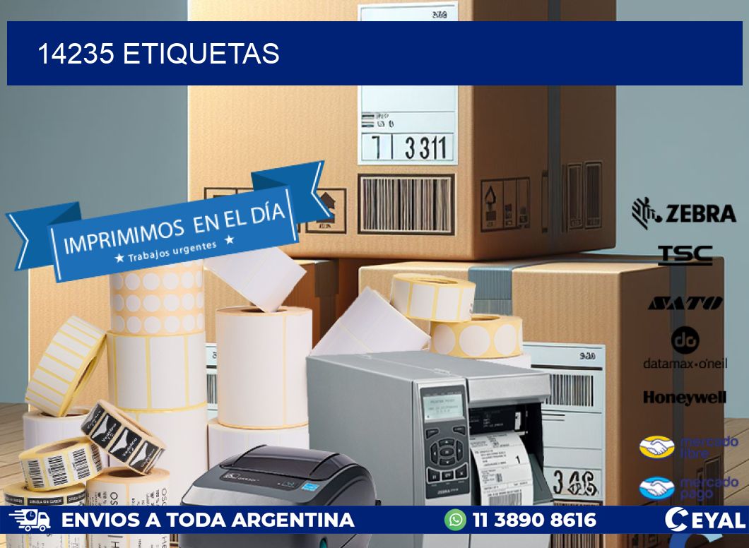 14235 ETIQUETAS