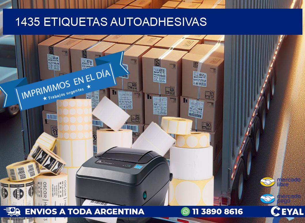 1435 ETIQUETAS AUTOADHESIVAS