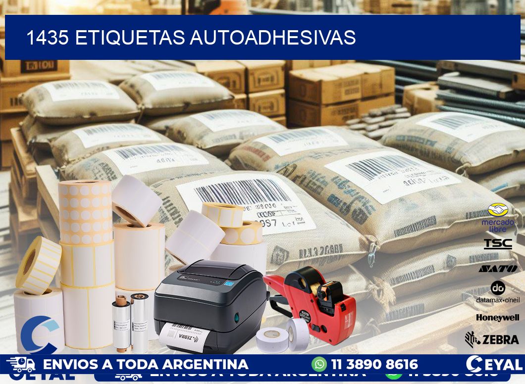 1435 ETIQUETAS AUTOADHESIVAS