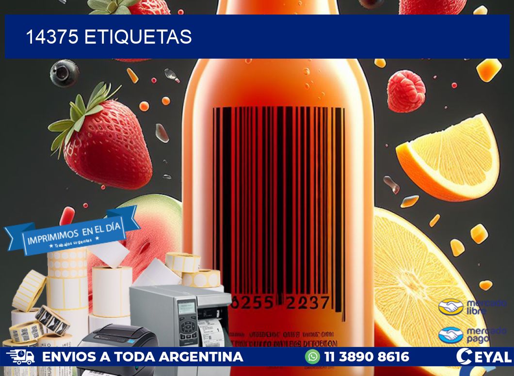 14375 ETIQUETAS