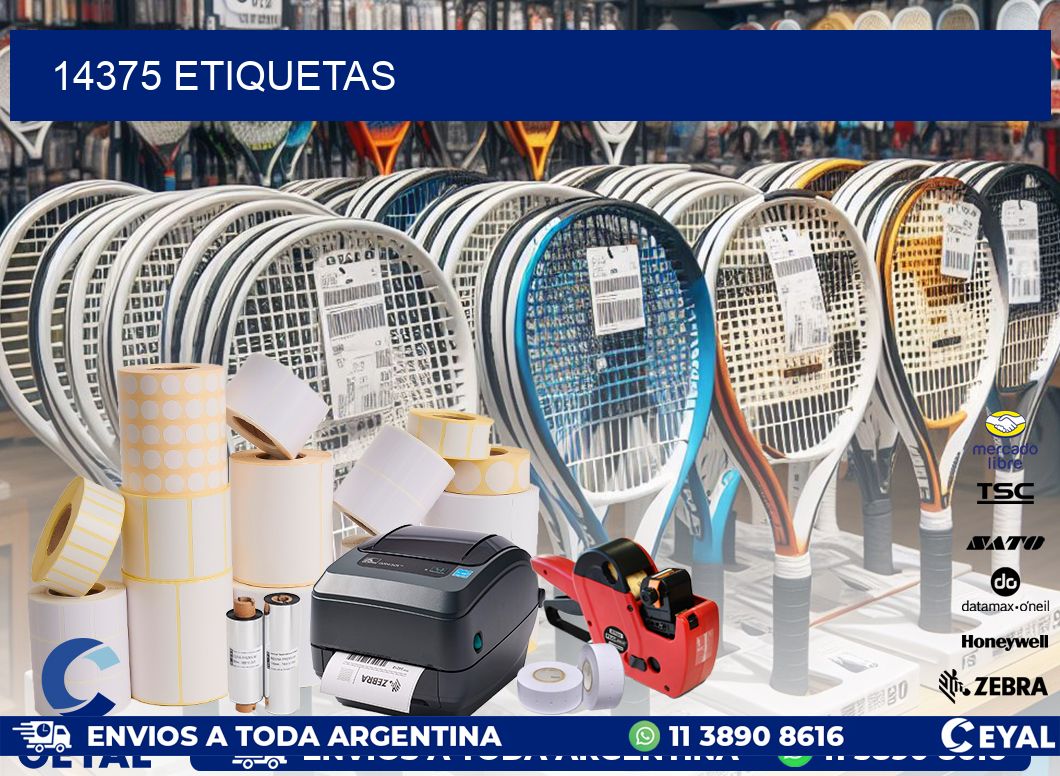 14375 ETIQUETAS