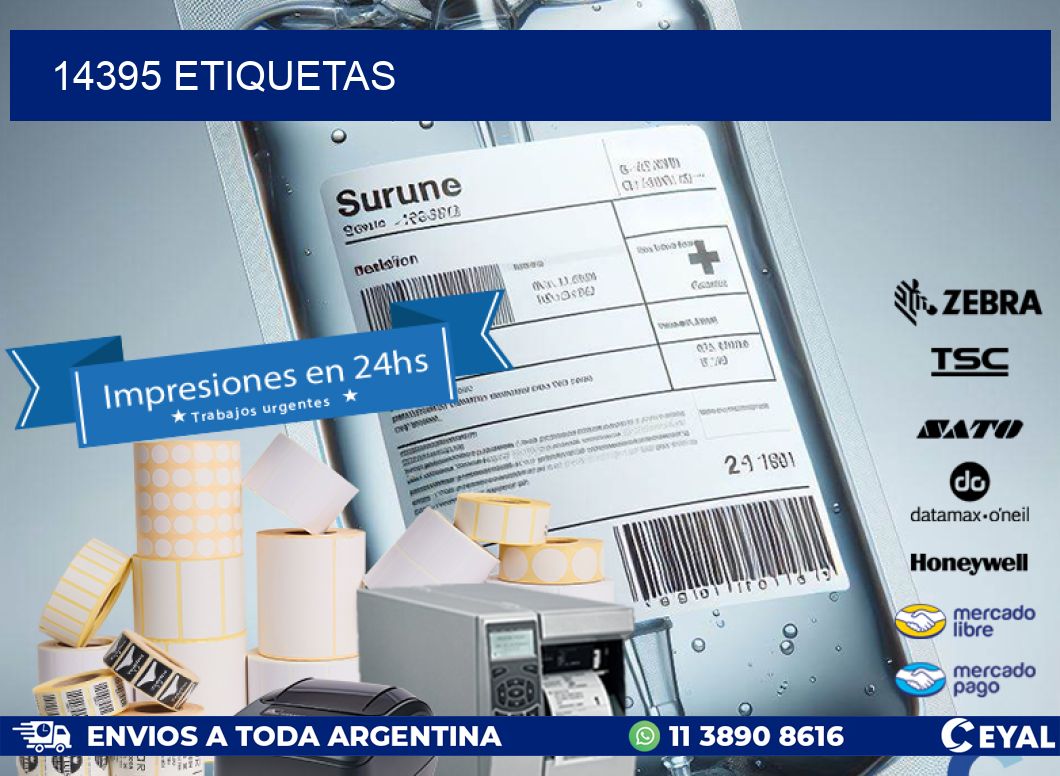 14395 ETIQUETAS