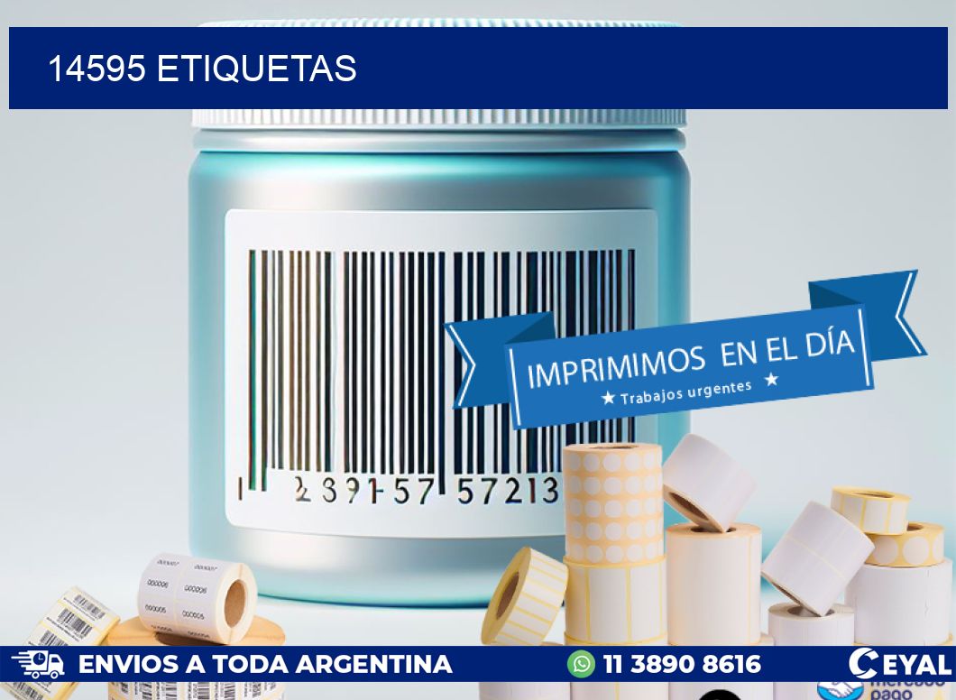 14595 ETIQUETAS