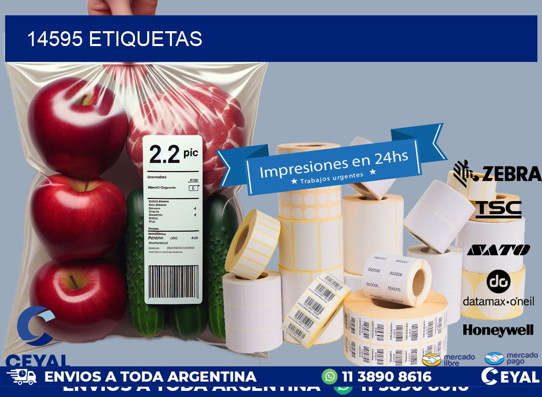 14595 ETIQUETAS