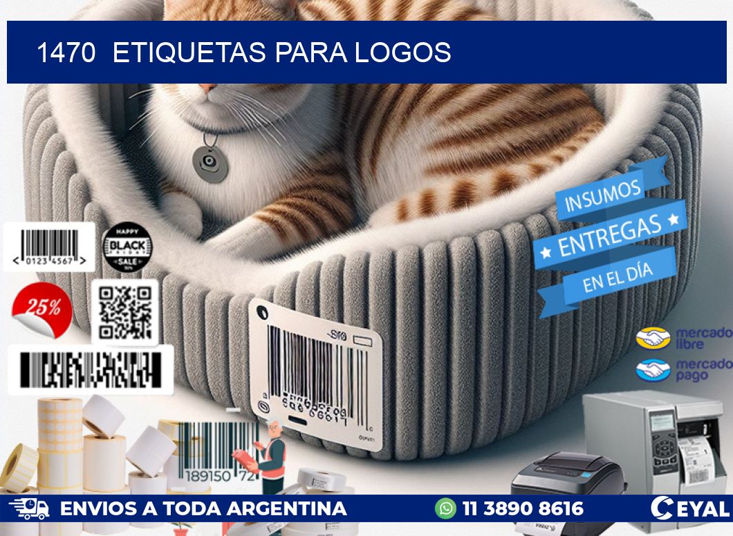 1470  ETIQUETAS PARA LOGOS