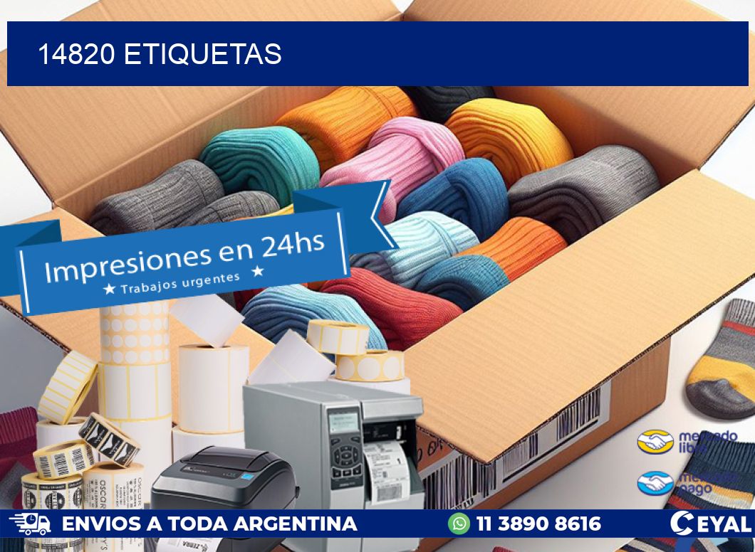 14820 ETIQUETAS