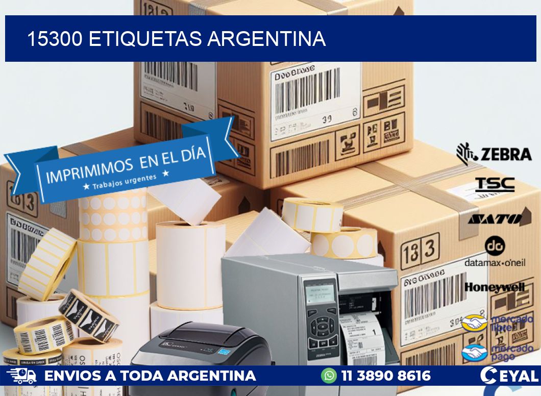 15300 ETIQUETAS ARGENTINA