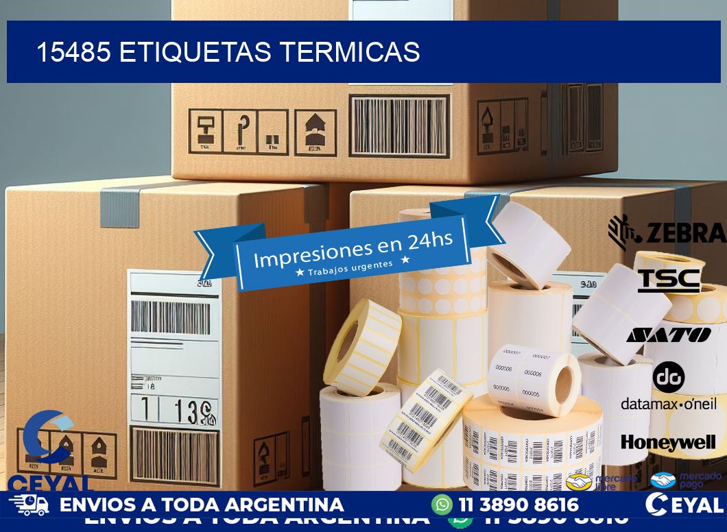 15485 ETIQUETAS TERMICAS