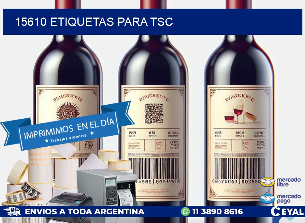 15610 ETIQUETAS PARA TSC
