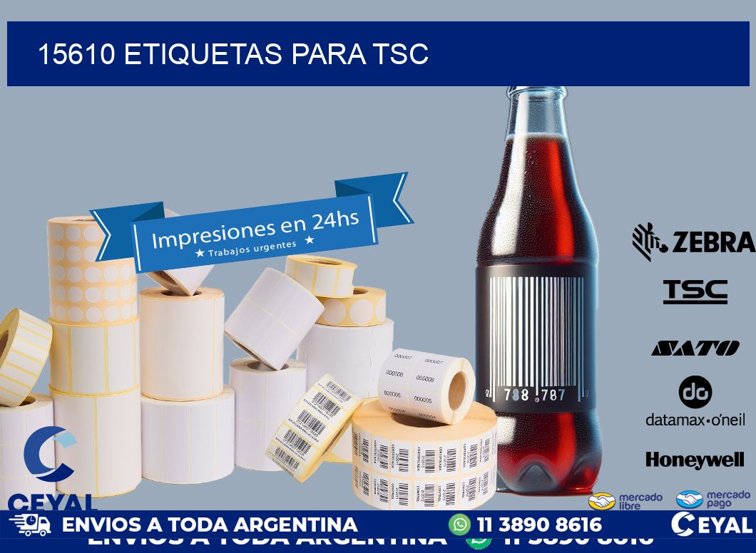 15610 ETIQUETAS PARA TSC