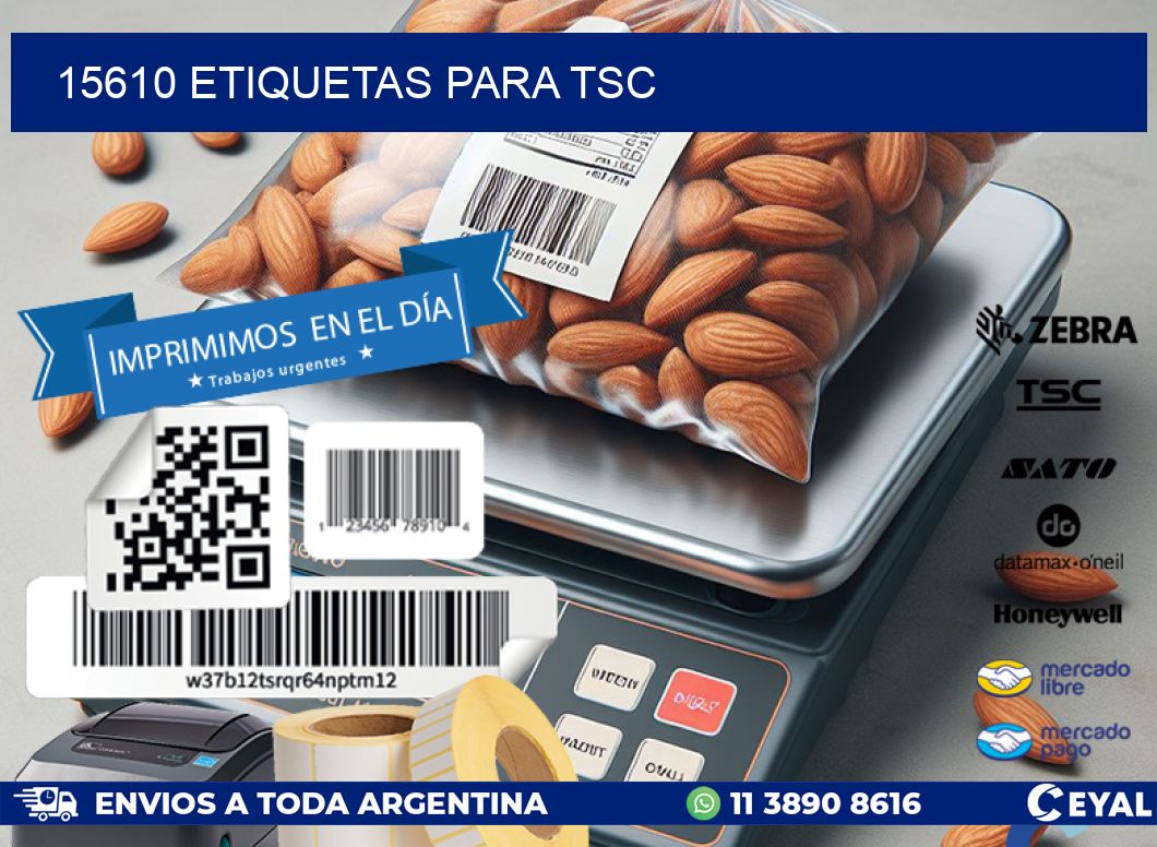 15610 ETIQUETAS PARA TSC