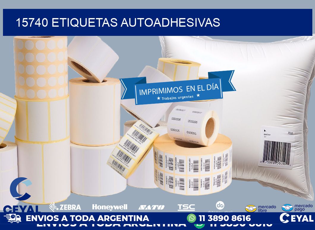 15740 ETIQUETAS AUTOADHESIVAS
