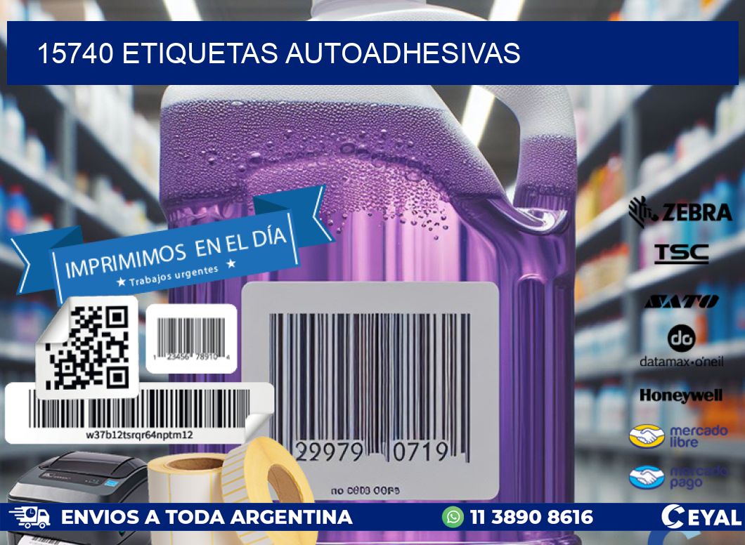 15740 ETIQUETAS AUTOADHESIVAS