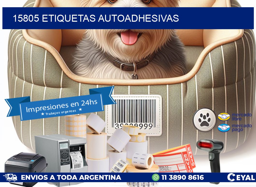 15805 ETIQUETAS AUTOADHESIVAS