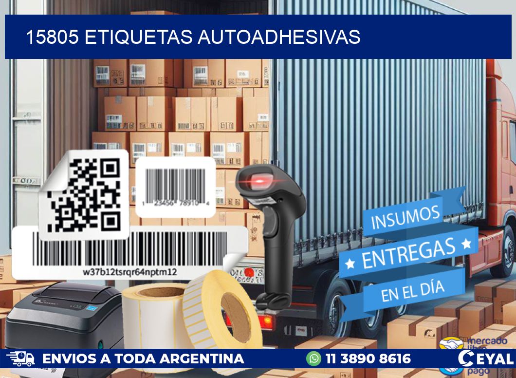 15805 ETIQUETAS AUTOADHESIVAS