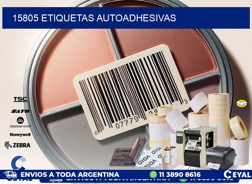 15805 ETIQUETAS AUTOADHESIVAS