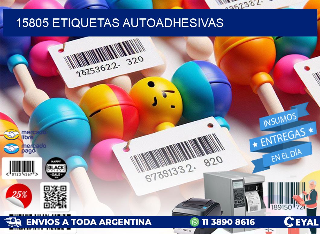 15805 ETIQUETAS AUTOADHESIVAS