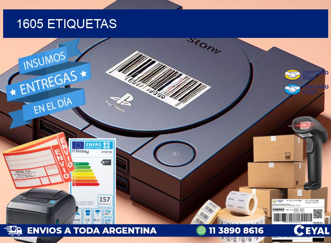 1605 ETIQUETAS