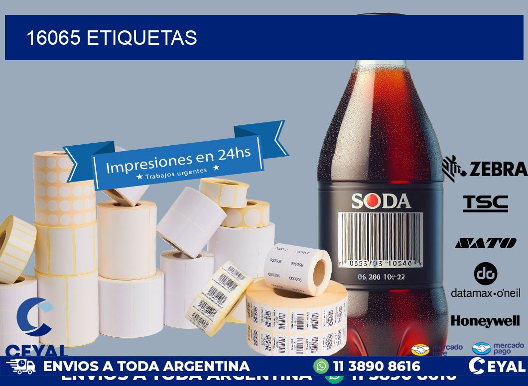 16065 ETIQUETAS