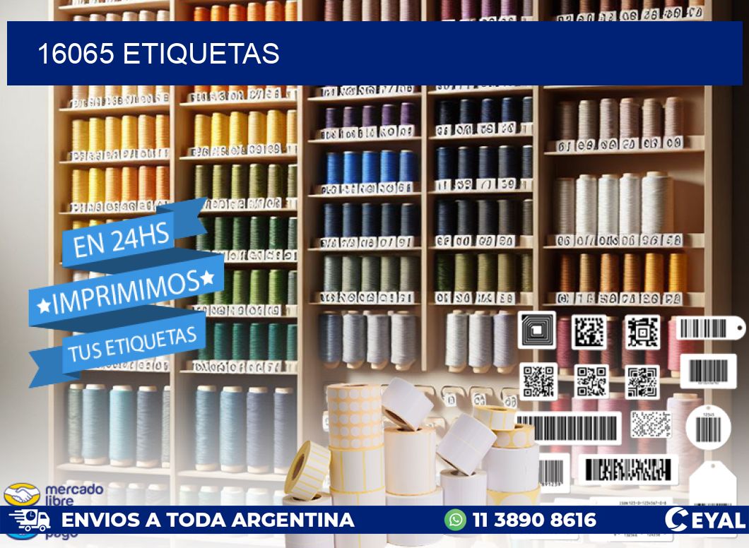 16065 ETIQUETAS