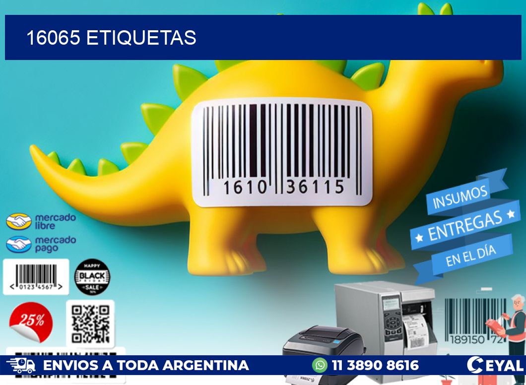 16065 ETIQUETAS