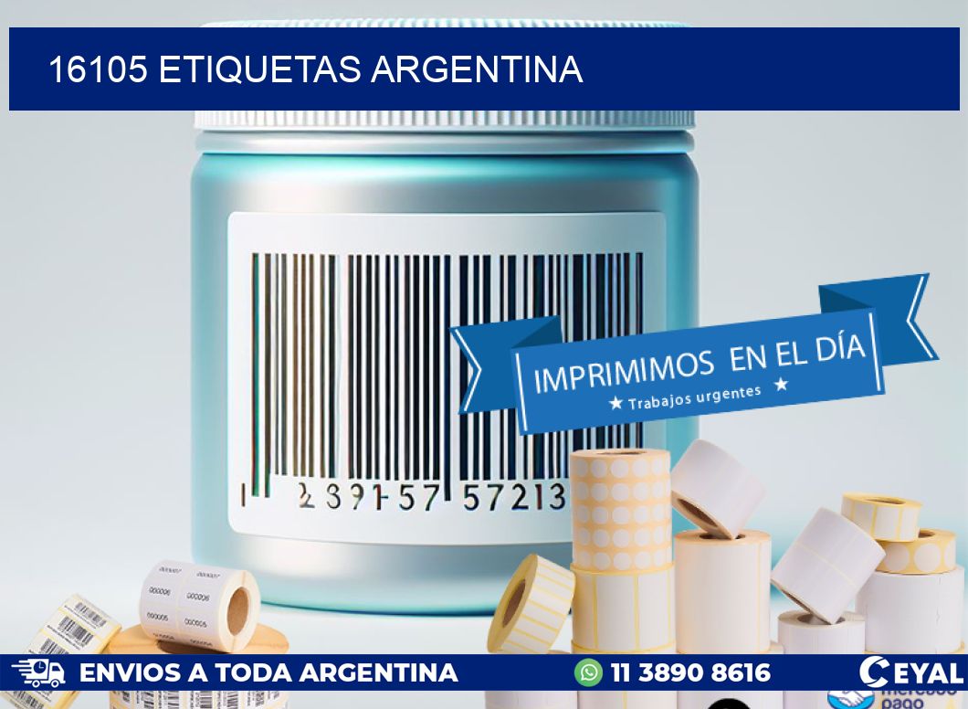 16105 ETIQUETAS ARGENTINA