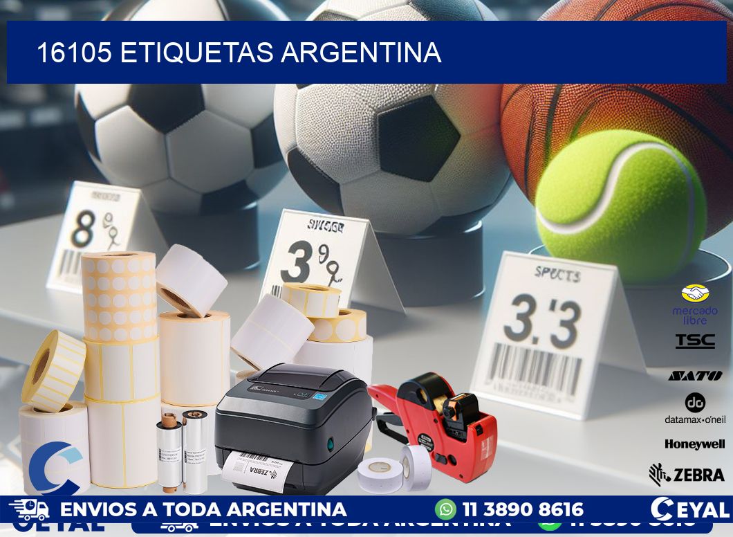 16105 ETIQUETAS ARGENTINA
