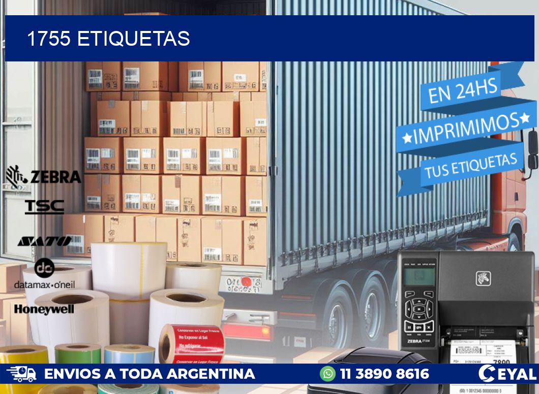 1755 ETIQUETAS