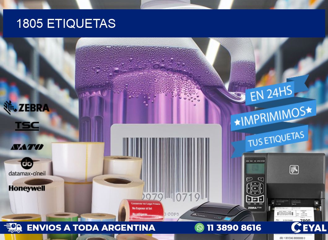 1805 ETIQUETAS